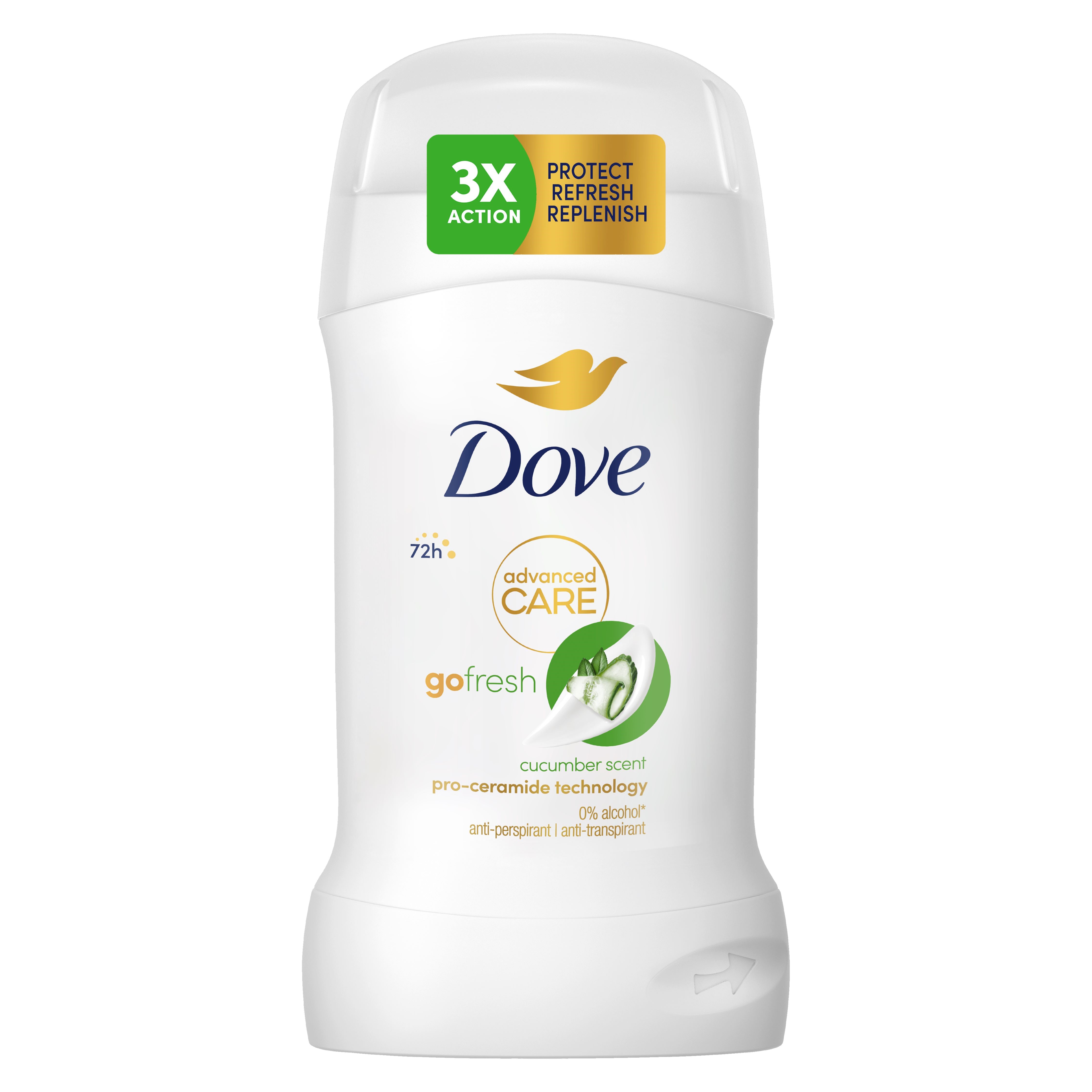 Antiperspirant Dove Stick Advanced Care Go Fresh Cucumber Scent 50ml