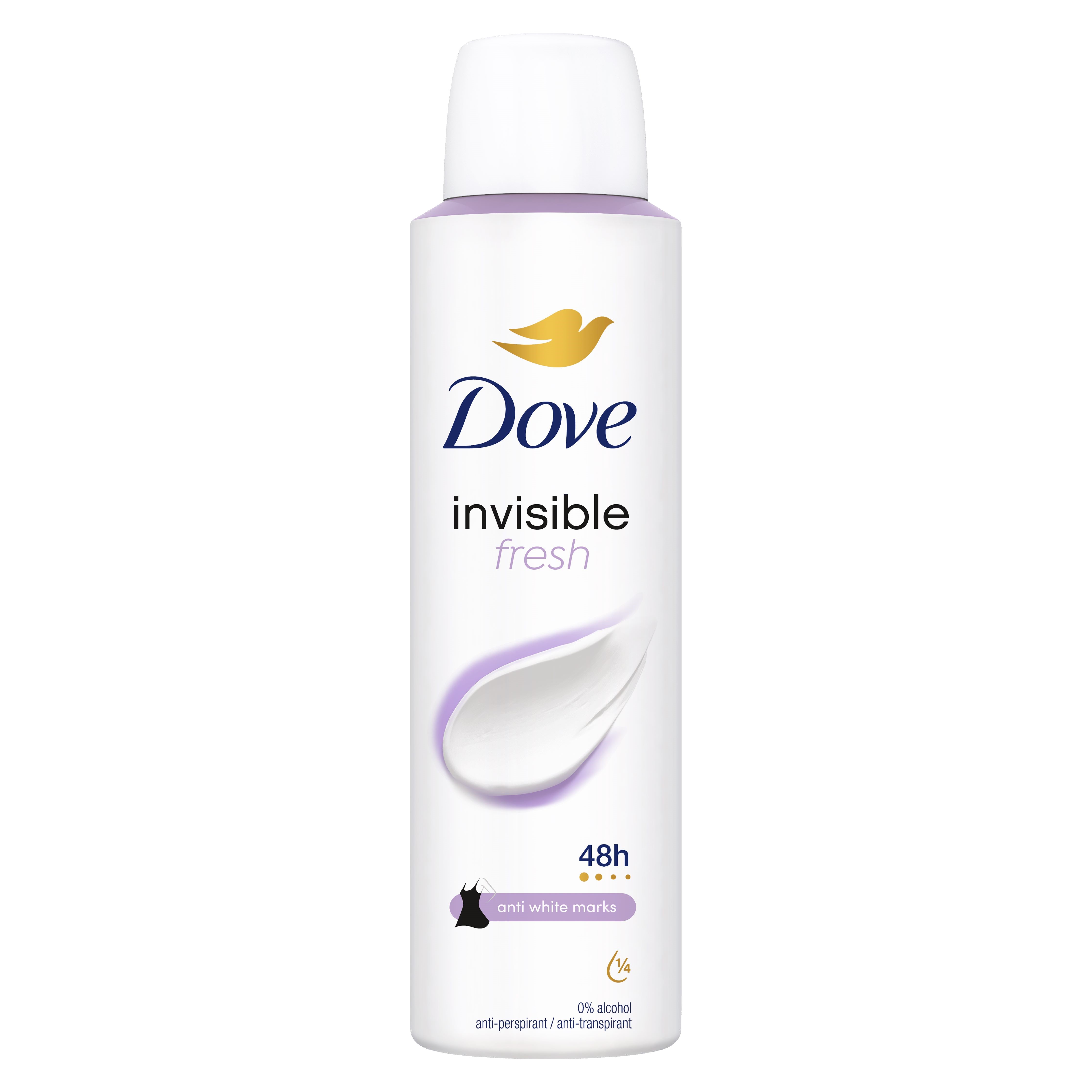 Antiperspirant spray Dove Deo Invisible Fresh 150 ml.
