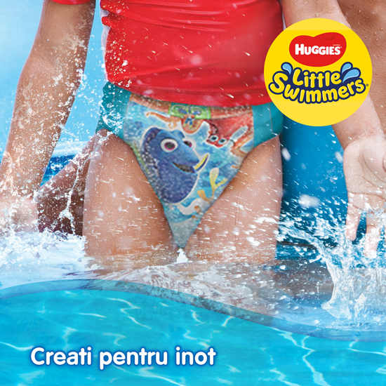 Scutece-chiloţel pentru apă Huggies Little Swimmers nr. 3-4 (7-15 kg), 12 buc.