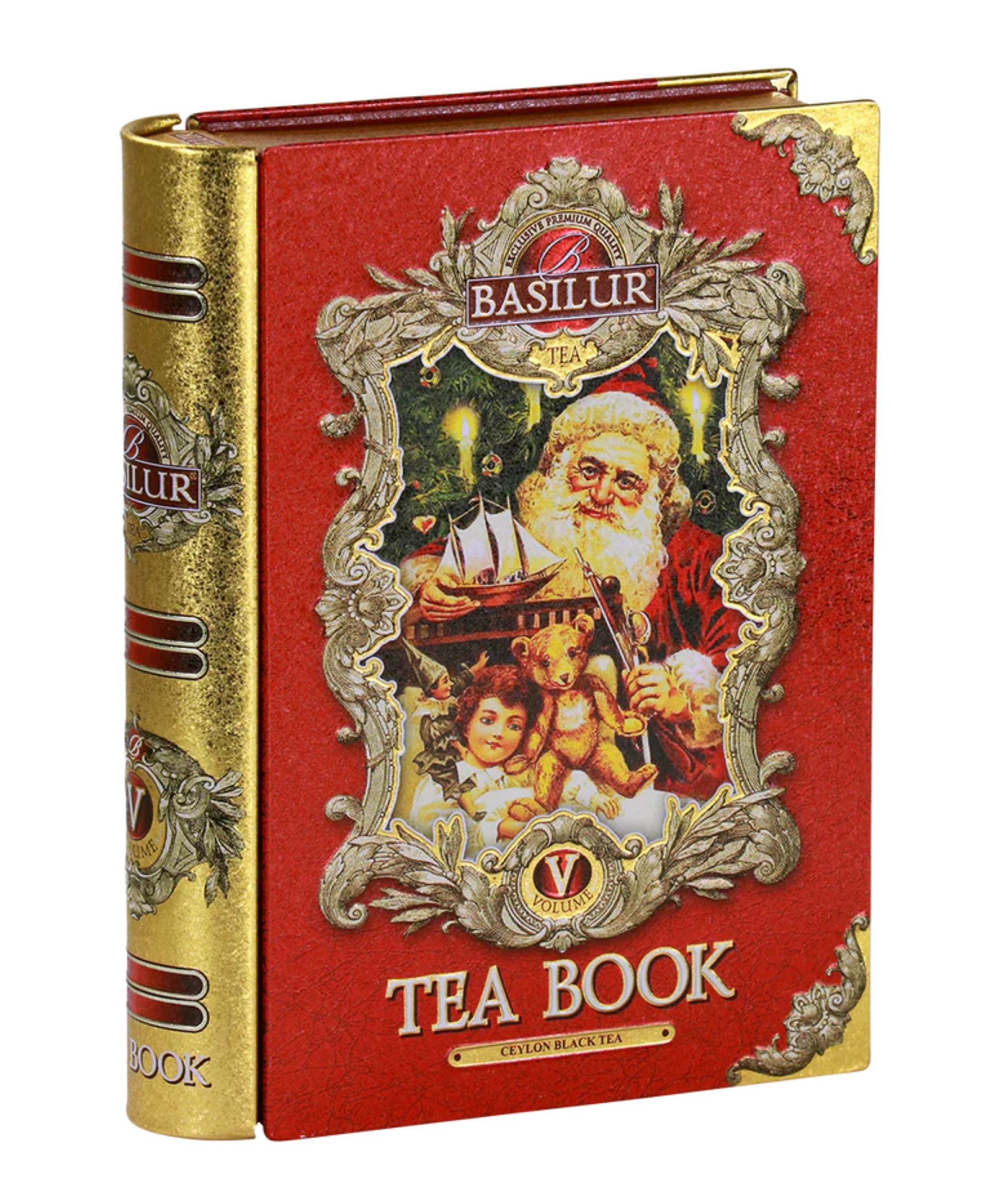 Ceai negru  Basilur  TEA BOOK VOLUME V (RED), cutie metalică, 100 g
