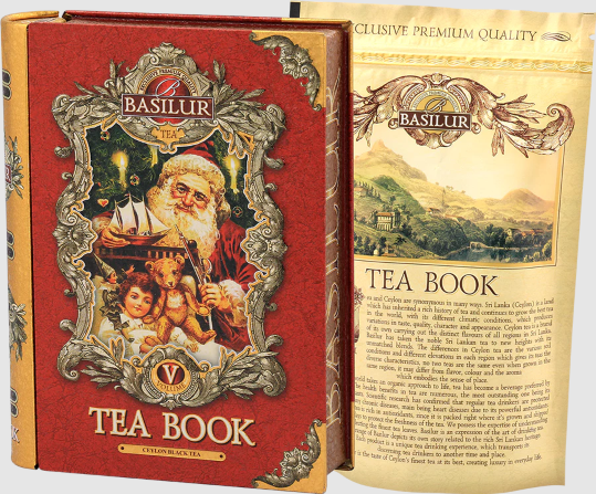 Ceai negru  Basilur  TEA BOOK VOLUME V (RED), cutie metalică, 100 g