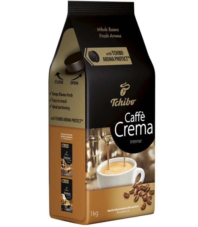 Cafea boabe Tchibo Caffe Crema Intense, 1 kg