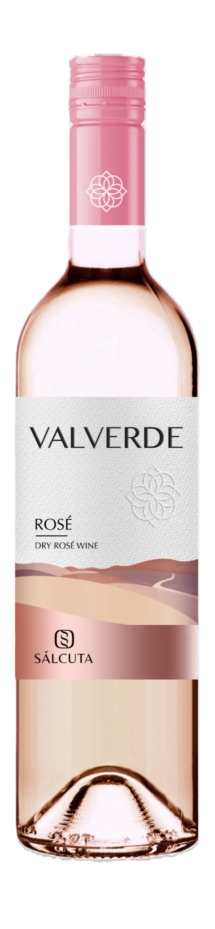 Вино Sălcuța VALVERDE Rosé, розовое сухое, 0.75 Л