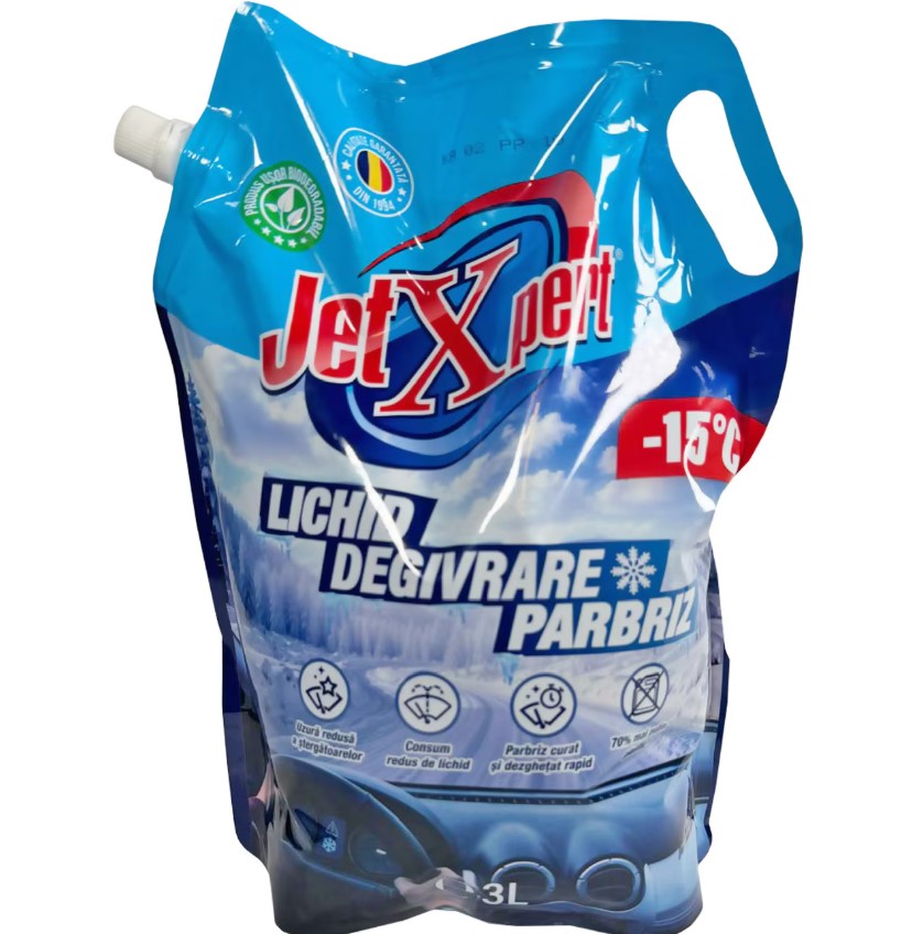 Romtec JetXpert, Lichid degivrare parbriz -15°C 3L