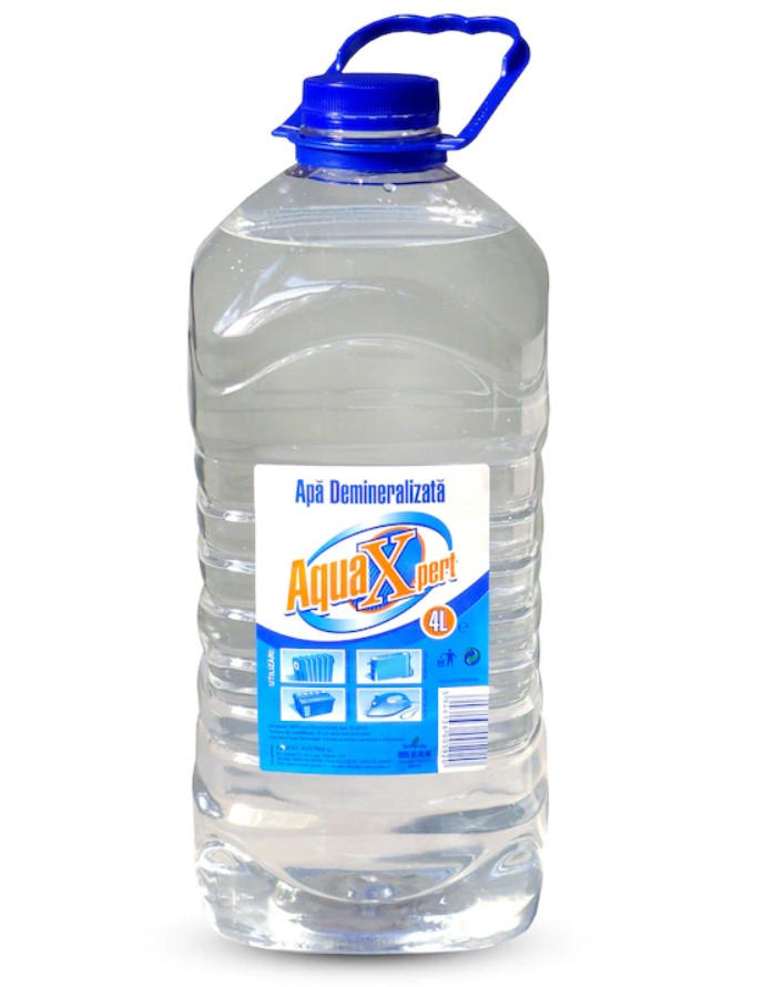 Romtec AquaXpert, Apă demineralizată, 4L PET