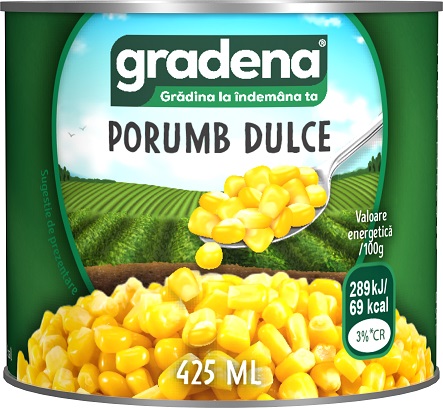 Gradena Сладкая кукуруза, 425 мл 