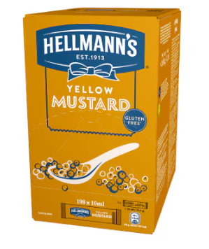 Hellmann's  Горчица, 198x10мл