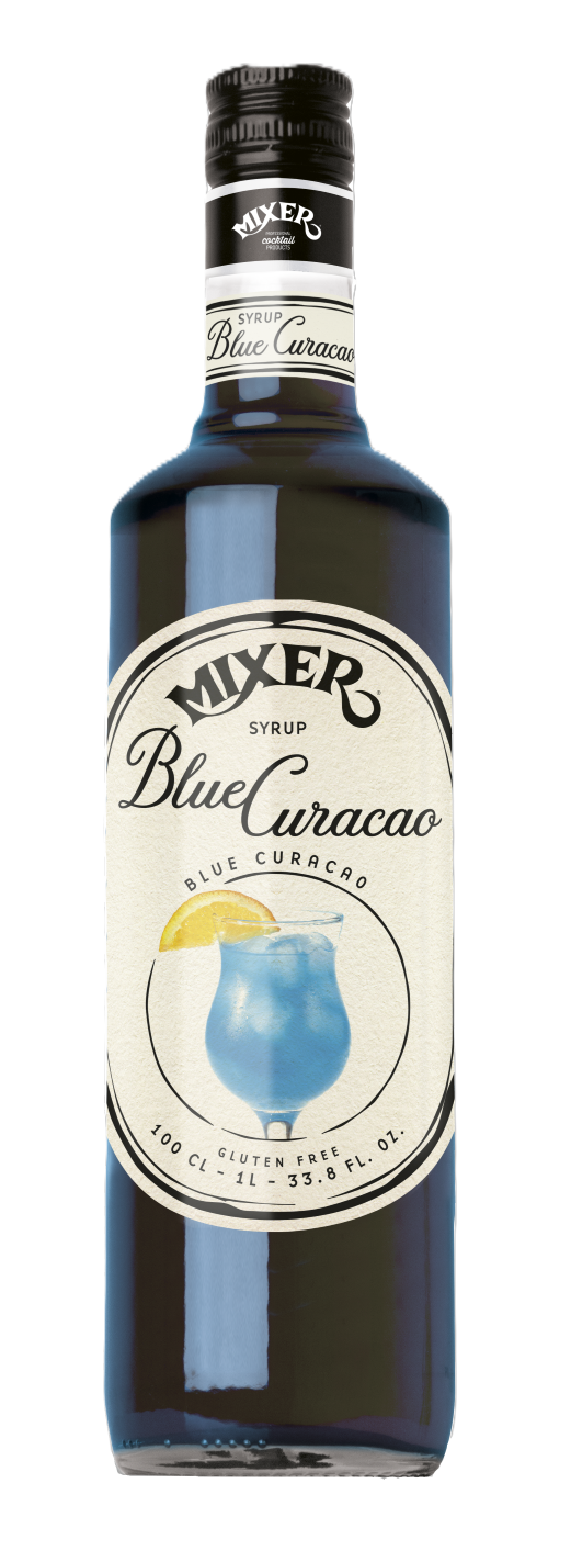 Mixer Sirop Blue Curacao, 1L