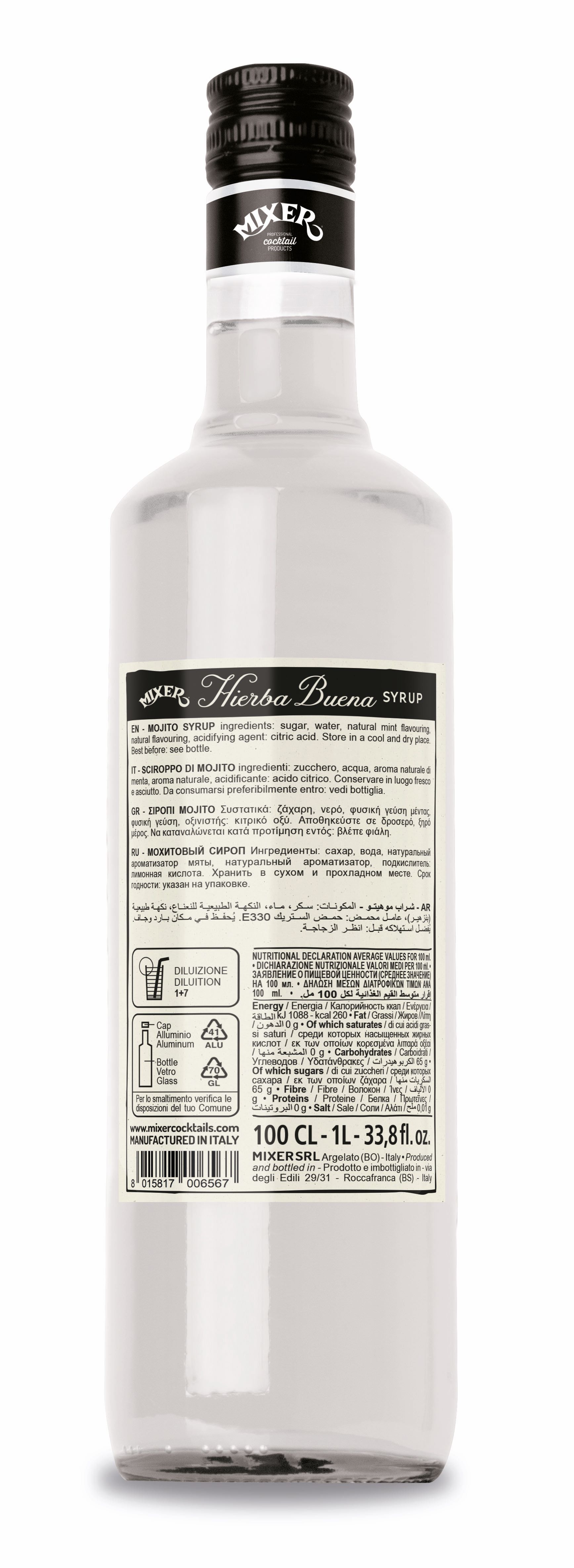 Mixer Hierba Buena – мята для Мохито, 1 л
