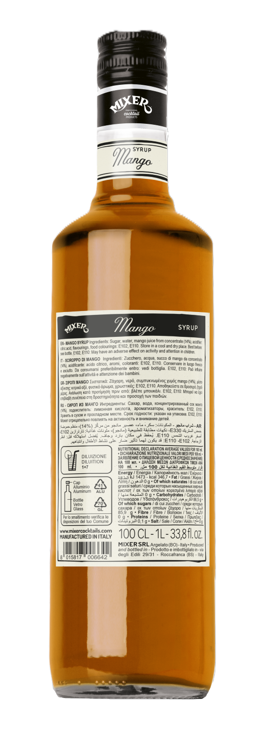 Mixer Sirop de mango, 1L
