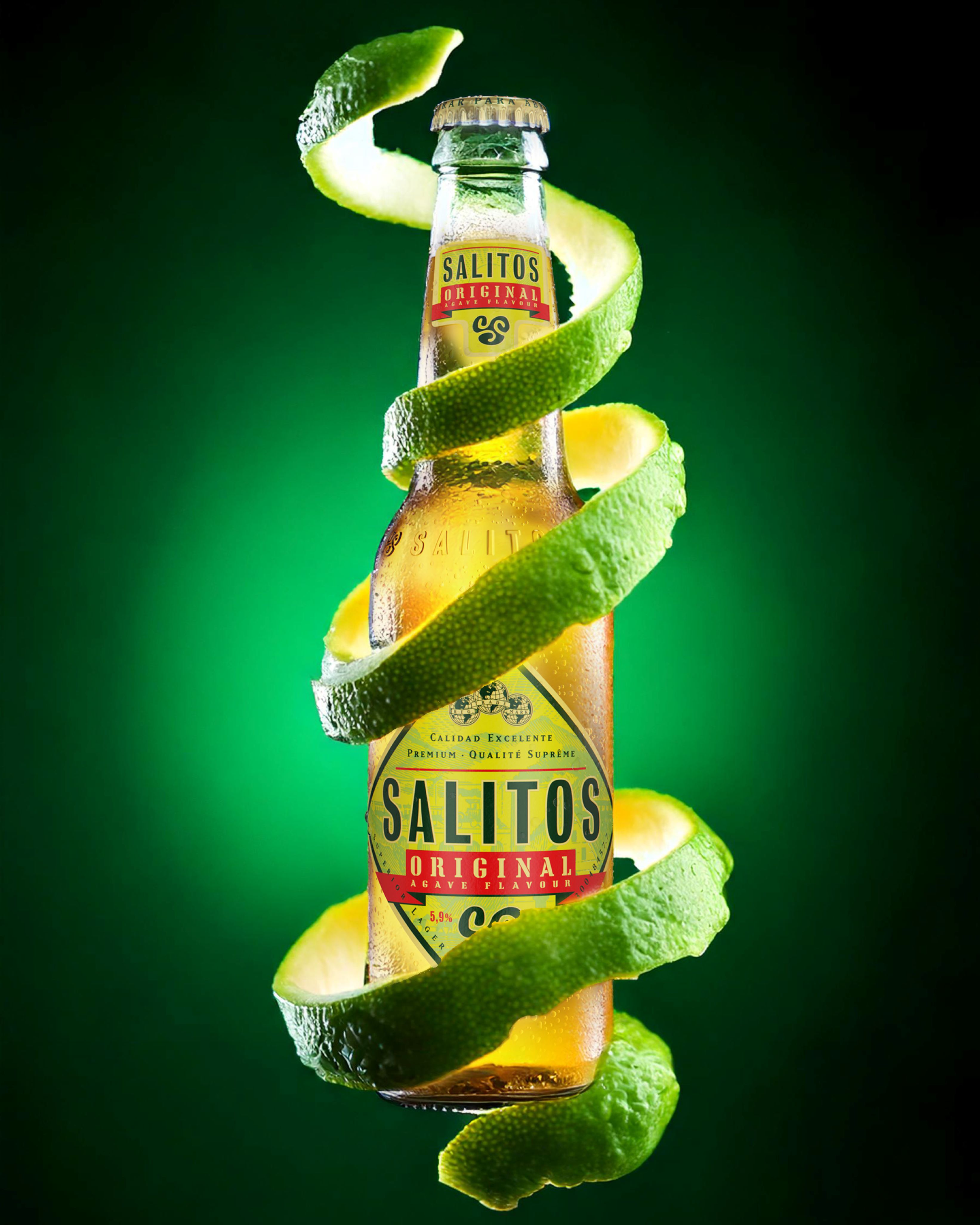 Пиво SALITOS Original, бутылка 0,33 л