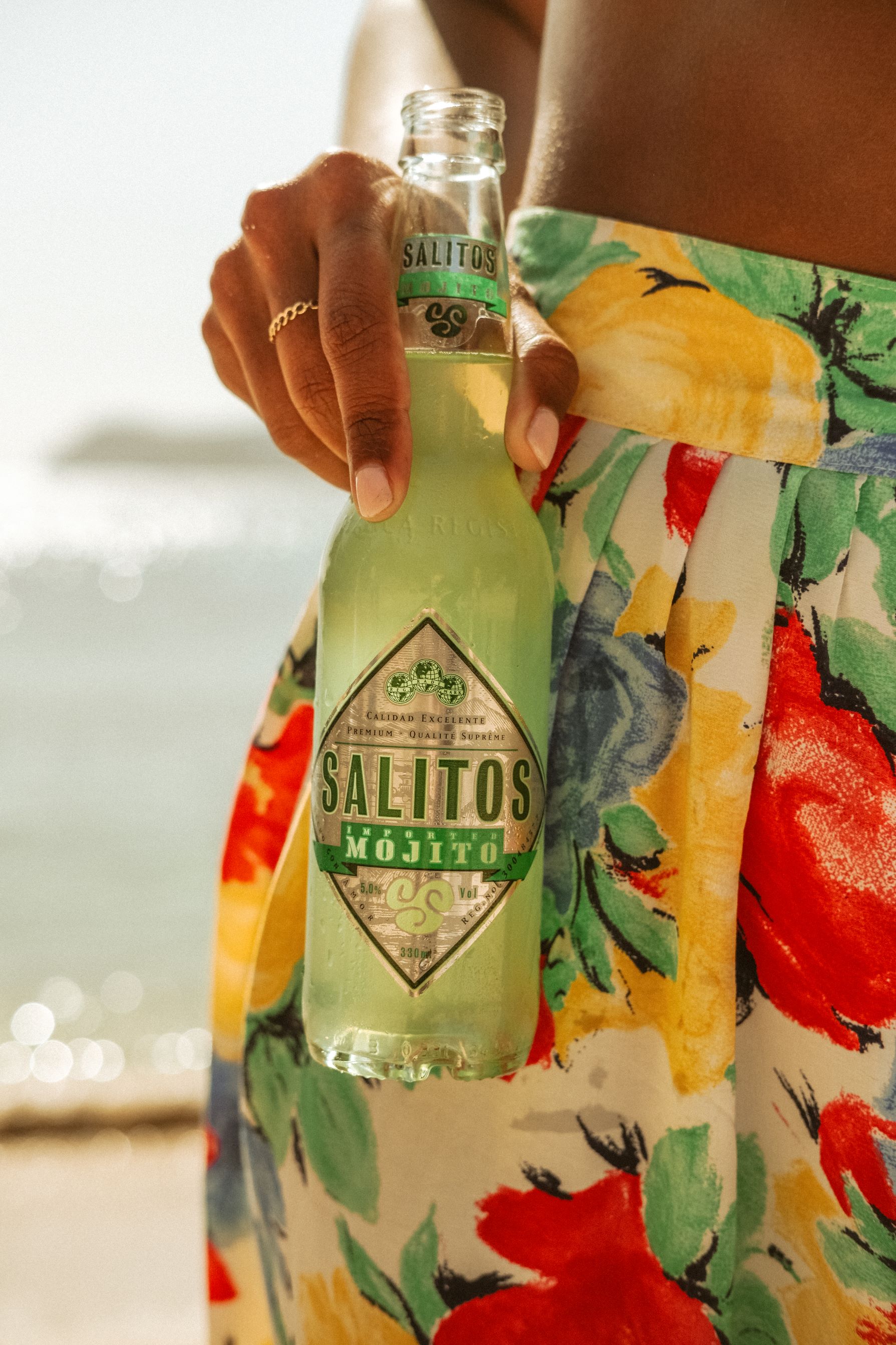 Напиток на основе пива SALITOS Mojito, бутылка 0,33 л