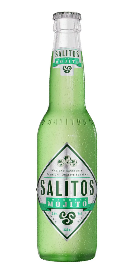Напиток на основе пива SALITOS Mojito, бутылка 0,33 л