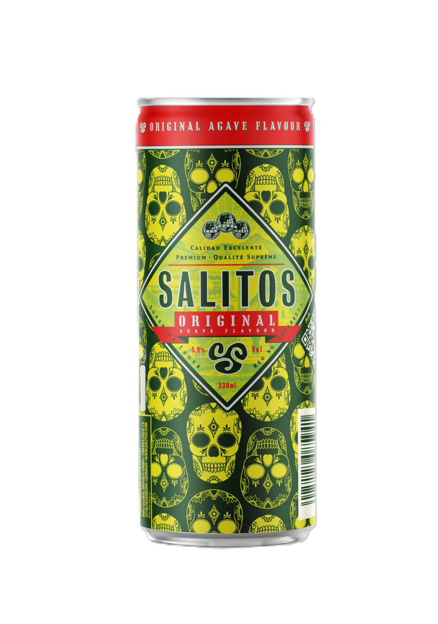 Напиток на основе пива SALITOS Original, банка 0,33 л