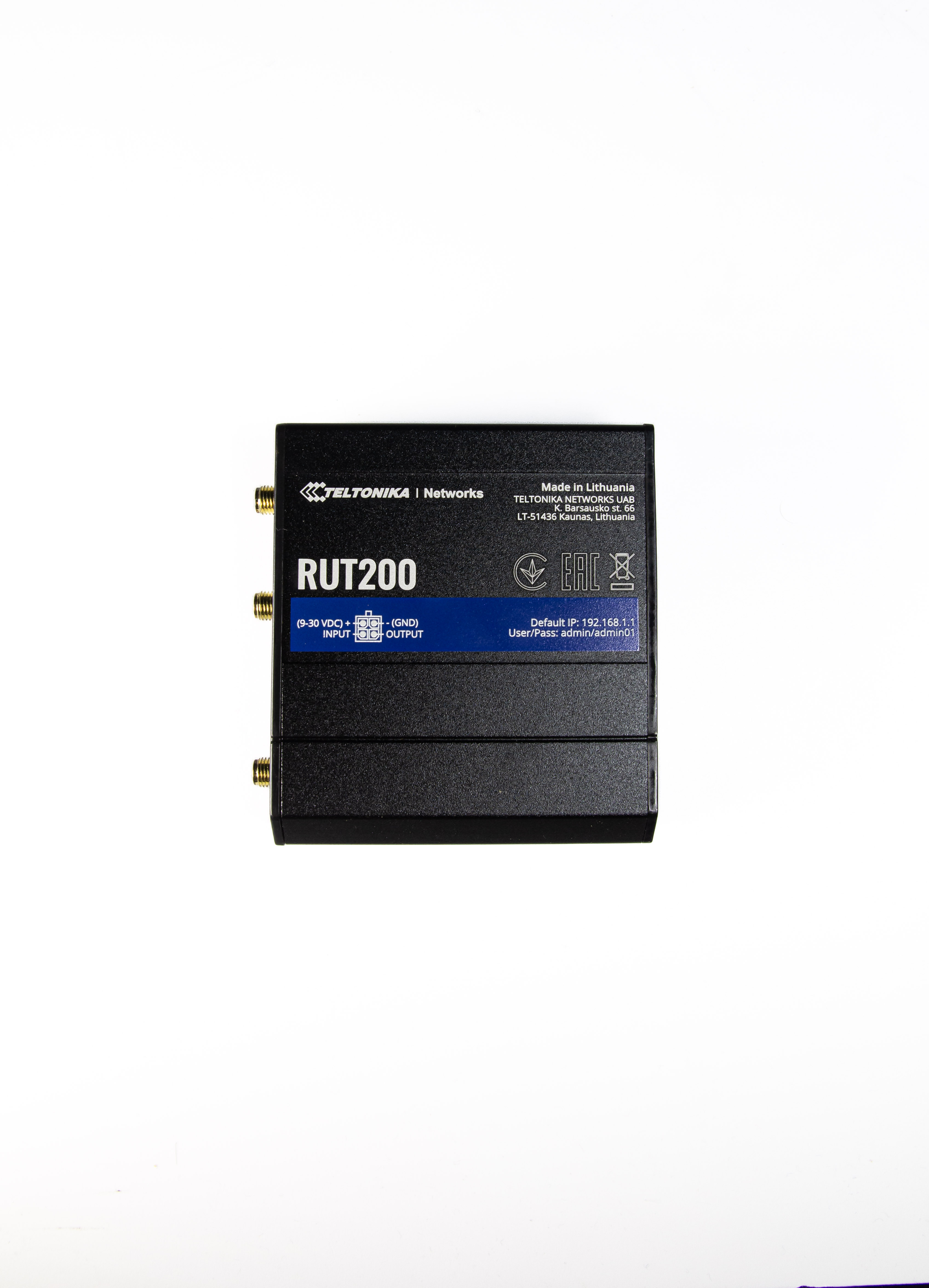 Промышленный сотовый 4G LTE CAT4 маршрутизатор RUT200