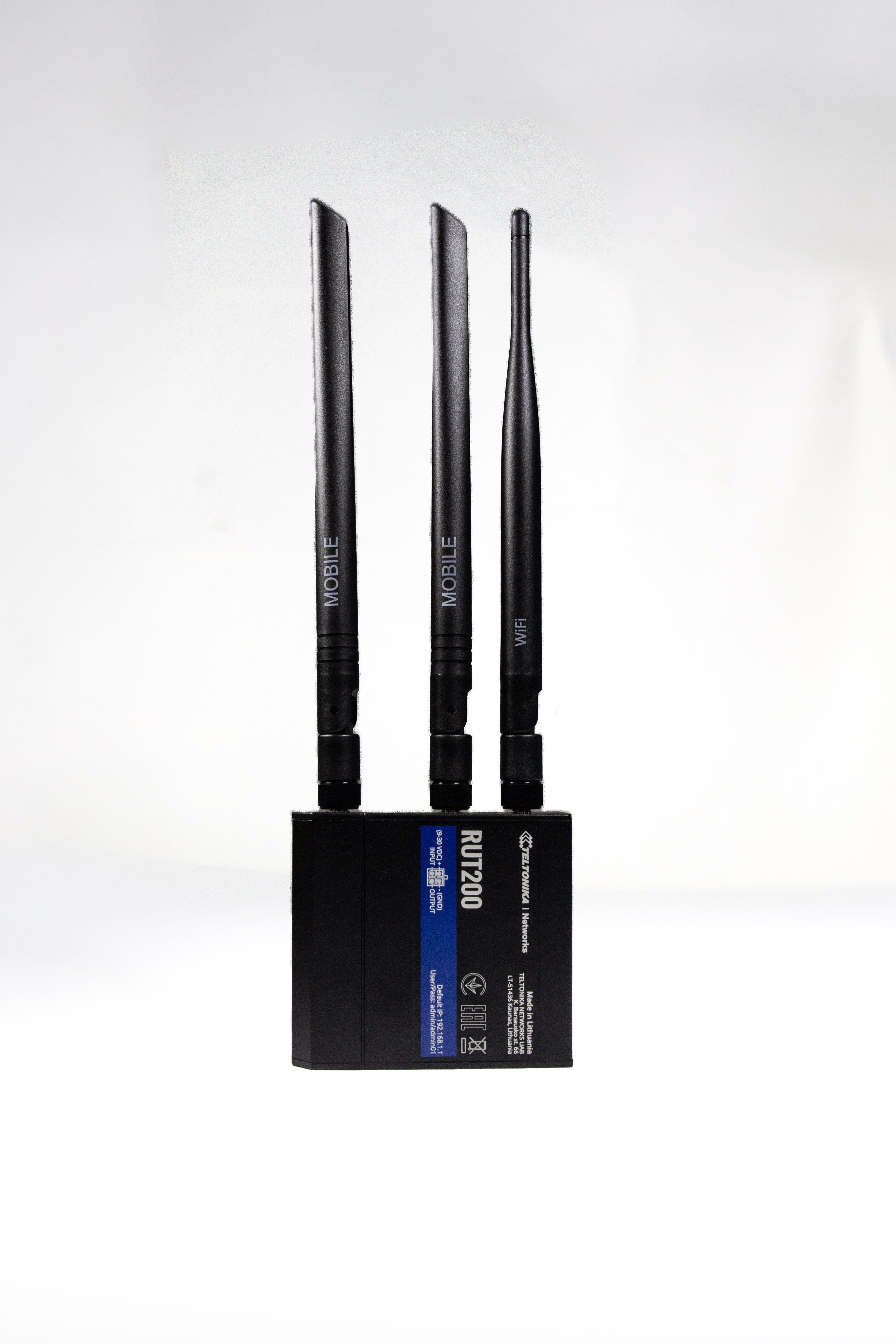 Промышленный сотовый 4G LTE CAT4 маршрутизатор RUT200