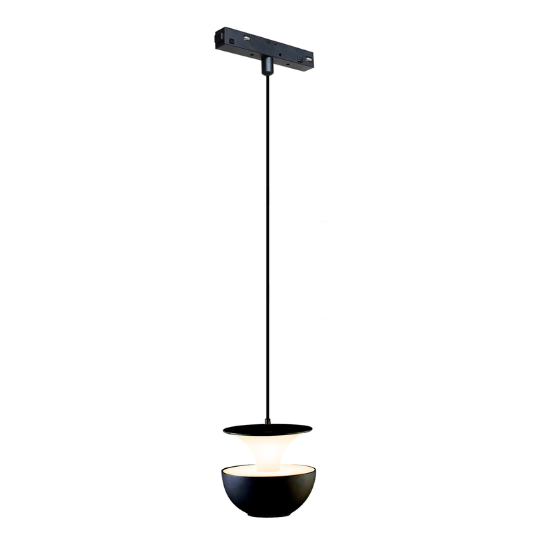 Corp iluminat LED pendant 6W 4000K halfmoon Black 2ALGD2216CA-6W BLK