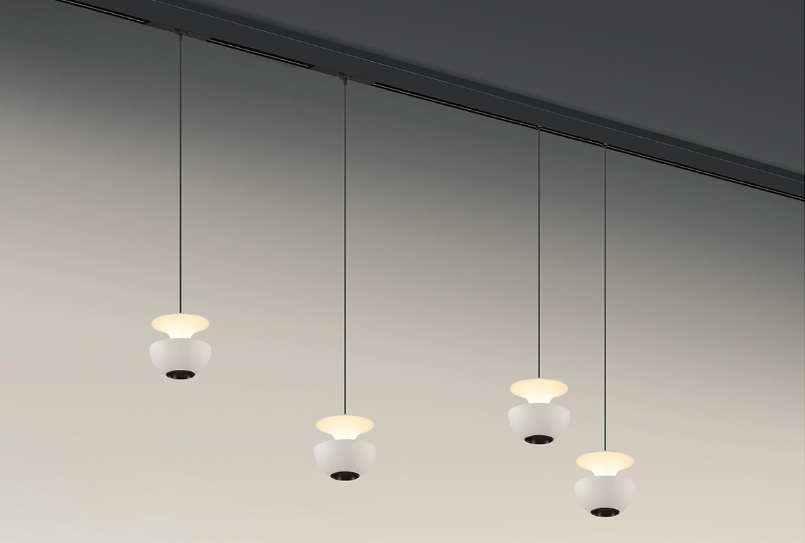 Corp iluminat LED pendant 6W 4000K halfmoon Black 2ALGD2216CA-6W BLK
