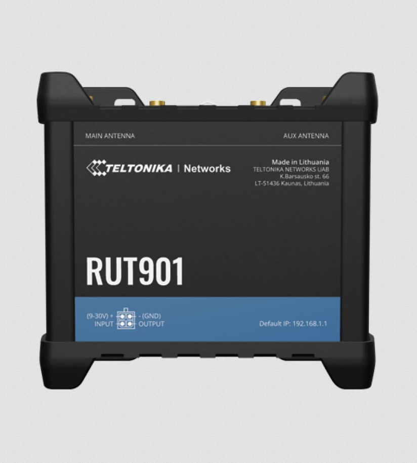 Промышленный сотовый LTE 4G маршрутизатор RUT901
