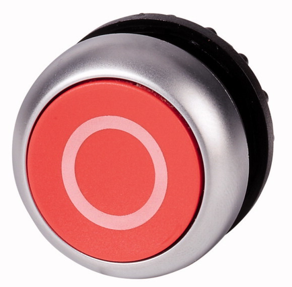 M22-D-R-X0 Cap buton comanda, rosu