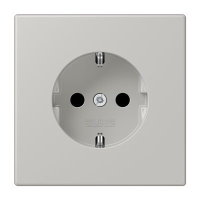 LC1520KI205 Priza Schuko 16A cu protectie gris clair 31 (32013)