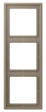 LC983242 Рамка для 3 модулей Les Couleurs® Le Corbusier, ombre naturelle moyenne (32141)