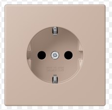 LC1520240 Розетка Schuko 16A, ombre brûlée claire (32131)