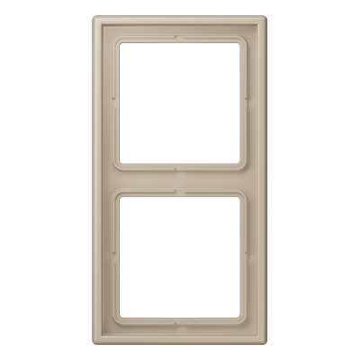 LC982243 Рамка для 2 модулей Les Couleurs® Le Corbusier, ombre naturelle claire (32142)
