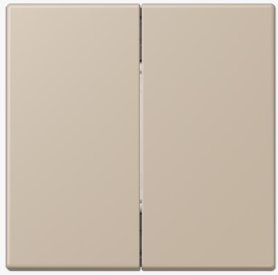 LC995243 Clapa buton/intrerupator dublu ombre naturelle claire (32142)