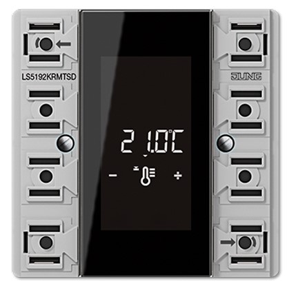 LS5192KRMTSD Modul de control KNX cu display, compact, 2 grupe