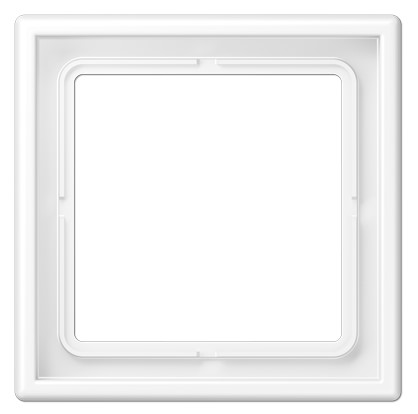 LS981WWM Rama decor simpla, alb mat