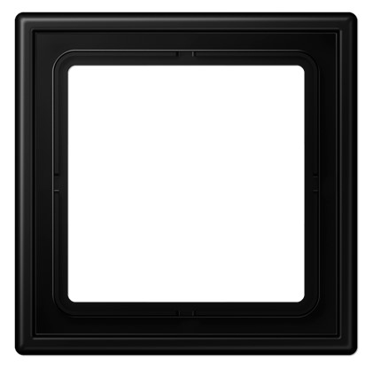 LS981SWM Rama decor simpla, negru mat