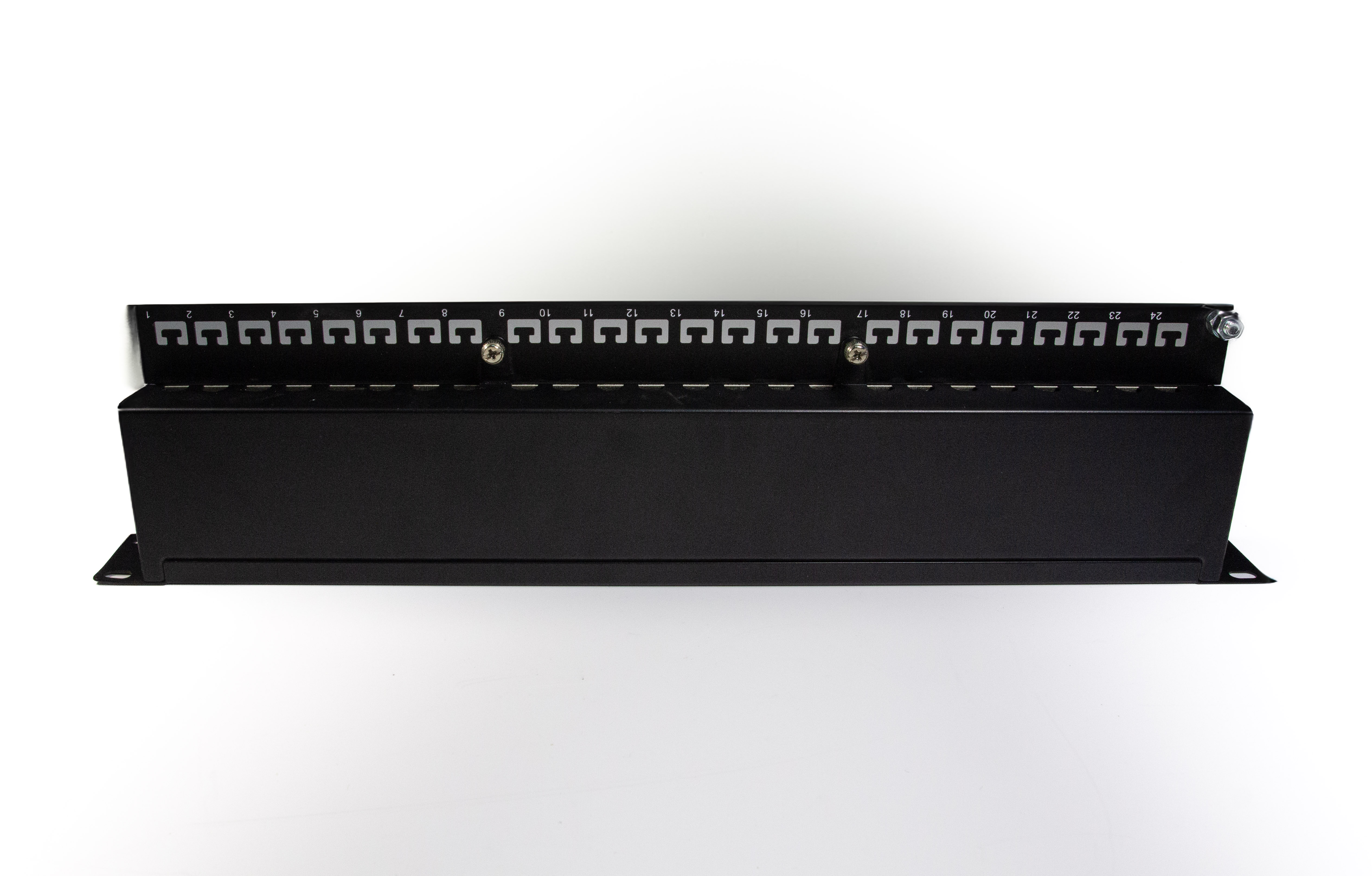 Патч панель 19"1U,IDC, кат.5е,48xRJ45, черный