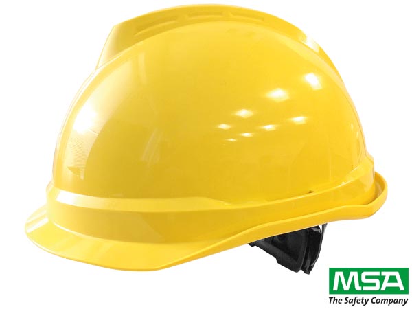Casca de protectie MSA-KAS-VG520-Y, Galbena, p/u electricieni