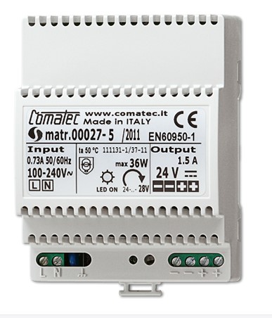 Импульсный источник питания 24 В DC (на DIN-рейку) NT2415REGVDC