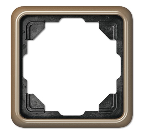 CD581GB Rama decor 1 locuri, bronz-auriu
