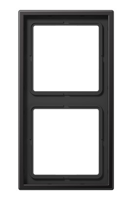 AL2982D Рамка для 2 модулей LS 990, алюминий темный