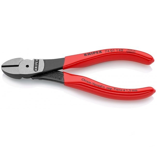 7401140 Cleste tais lateral de forta 140mm negru 