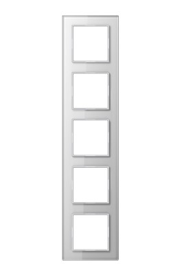 AC585GLWW Rama decor 5 locuri, sticala alba Acreation