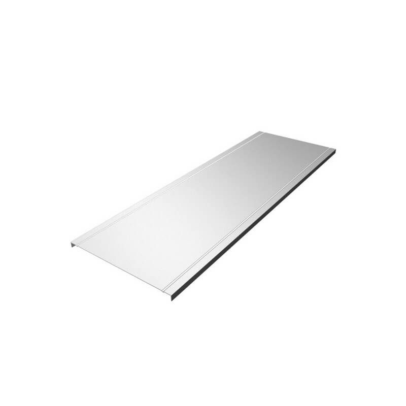Capac pentru jgheab 40*200mm L:3000mm T:1.0mm-GI