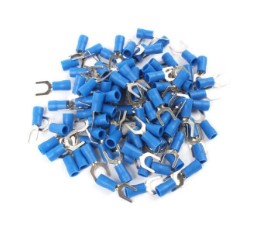 Papuc furca 0,5-1,50 mm2 M4 ALBASTRU (100 buc)