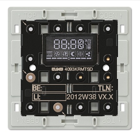 4093KRMTSD Modul de control KNX cu display, compact, 3 grupe