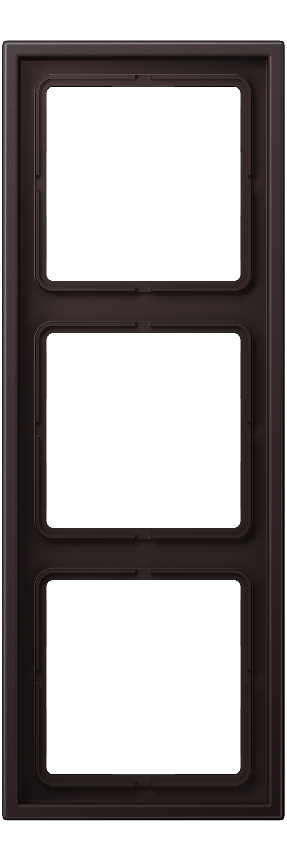 LSZAL983BFD Rama decor LS ZERO 3 locuri, dark/aluminium