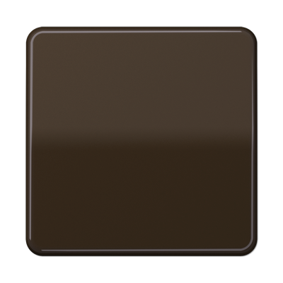 CD590BR Clapa intrerupator/buton unitara, cafeniu