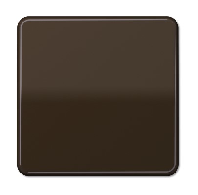 CD590BR Clapa intrerupator/buton unitara, cafeniu