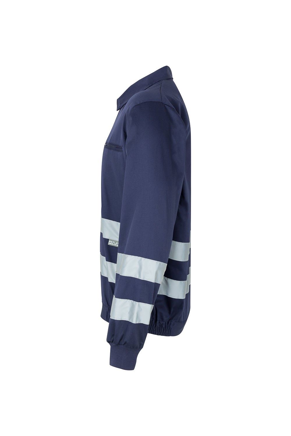 Jacheta cu benzi reflectorizante marine blue mar. 2XL