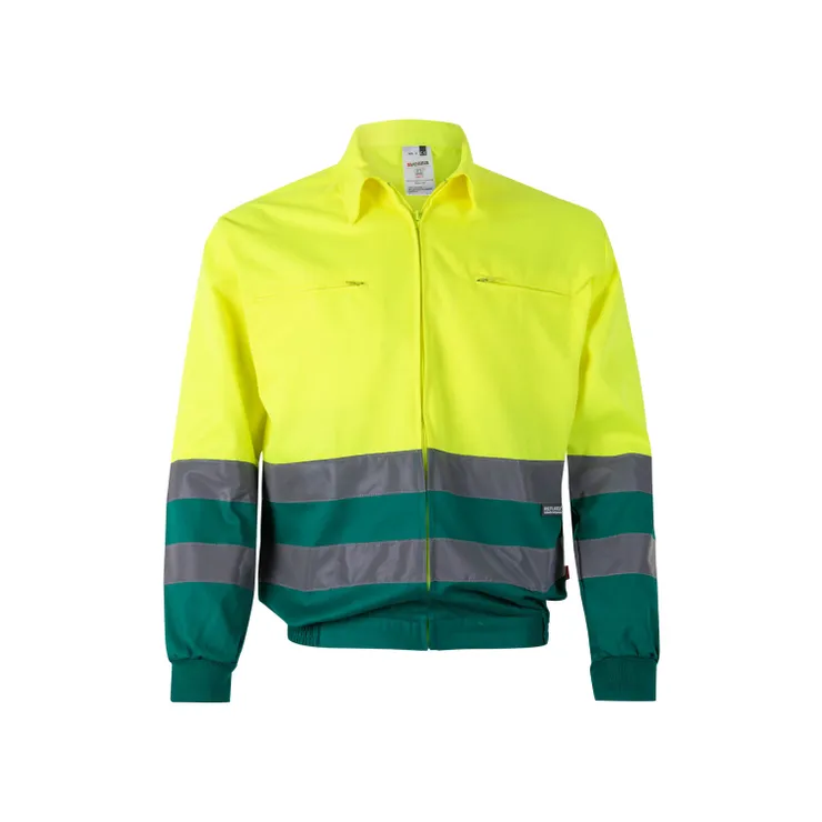 Сигнальная куртка Velilla 153 – двухцветная (Royal Blue / Hi-Vis Yellow)
