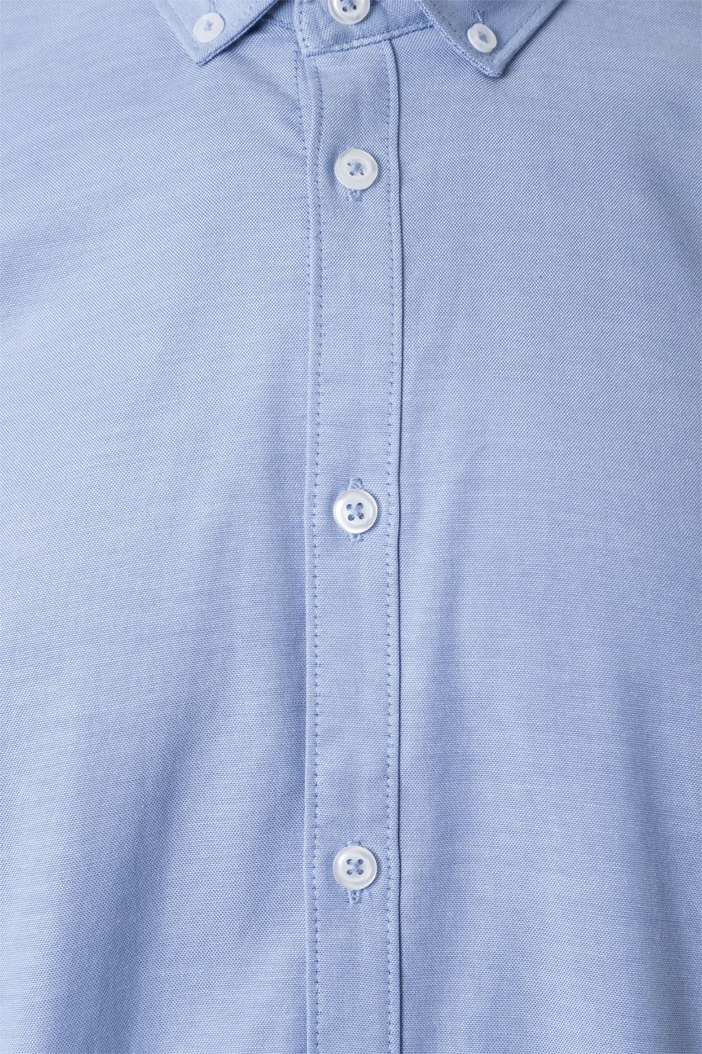 Мужская рубашка Oxford — цвет небесно-голубой (Sky Blue), размер S