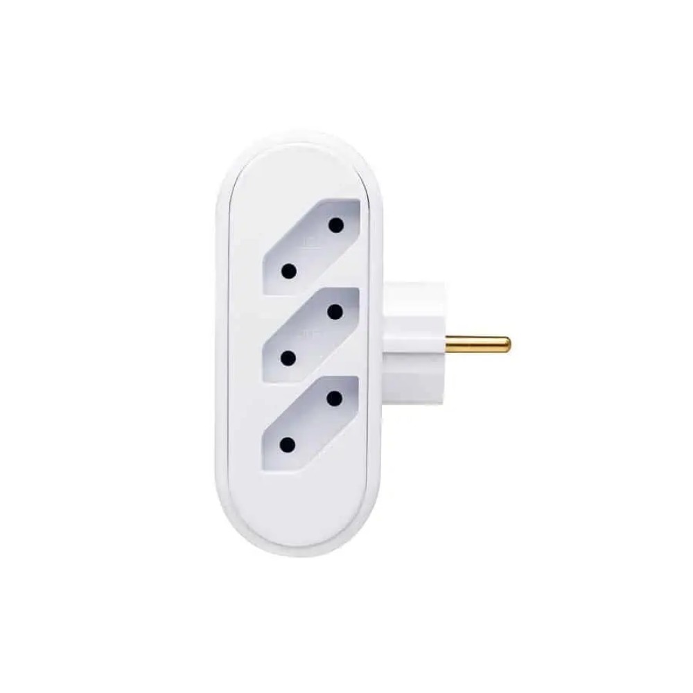 Stecher cu 6 prize 6x2P 16A