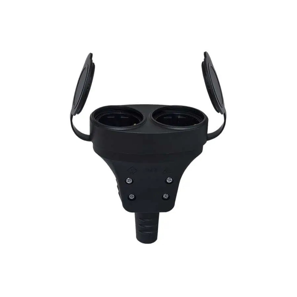 Двойная розетка 16A IP44 